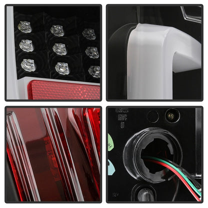 Spyder Toyota Tundra 2014-2016 Light Bar LED Tail Lights All Black ALT-YD-TTU14-LED-BKV2 SPYDER