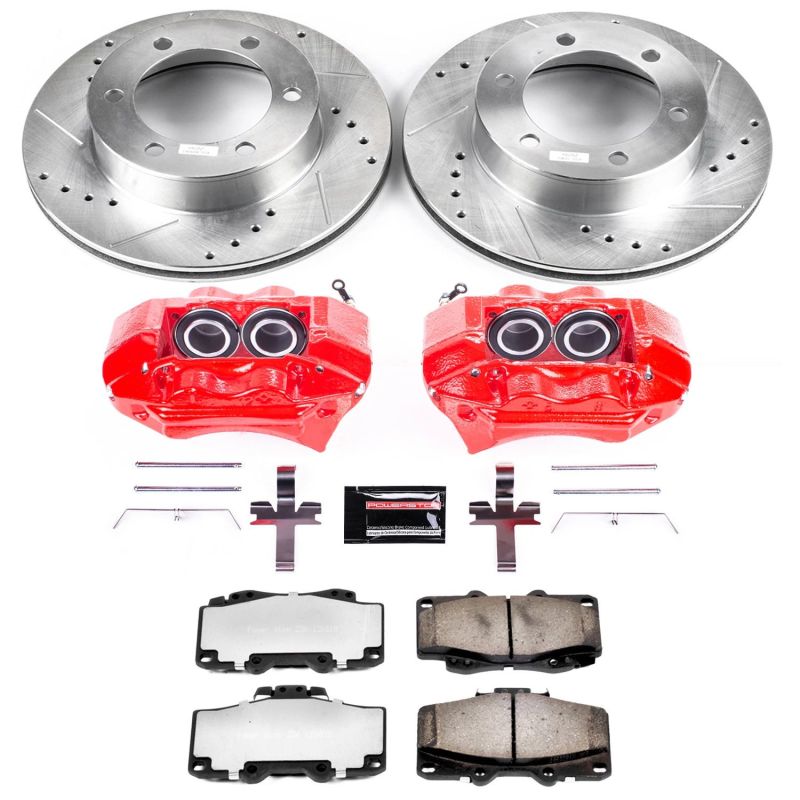 Power Stop 95-02 Toyota 4Runner Front Z36 Truck & Tow Brake Kit w/Calipers PowerStop