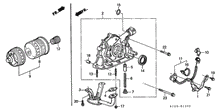 Load image into Gallery viewer, OEM Honda GS B18C1 B18C5 Type-R Oil Pump Front Crank Seal (91212-PR3-003) X1