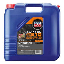 Load image into Gallery viewer, LIQUI MOLY 20L Top Tec 4210 Motor Oil 0W30