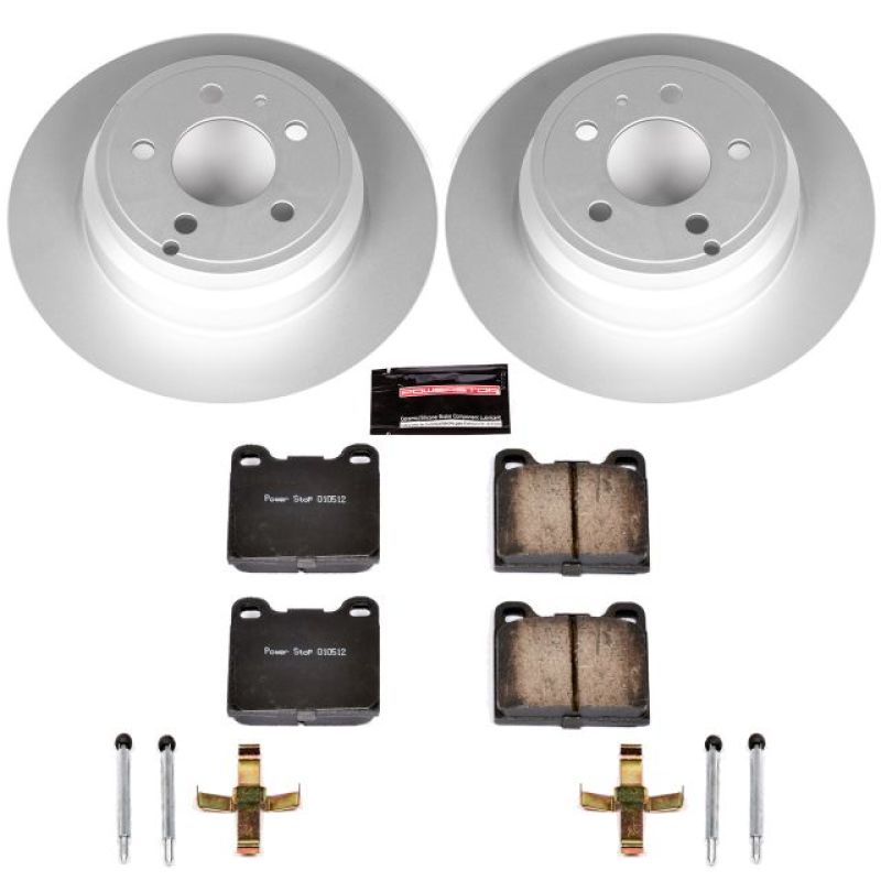 Power Stop 94-97 Volvo 850 Rear Z23 Evolution Sport Coated Brake Kit PowerStop
