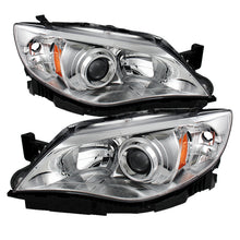 Load image into Gallery viewer, Xtune Subaru Impreza Wrx 08-14 Halogen Models Only Headlights Chrome HD-JH-SI08-AM-C SPYDER