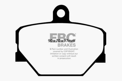EBC Ultimax2 Front Brake Pads - UD1252 EBC