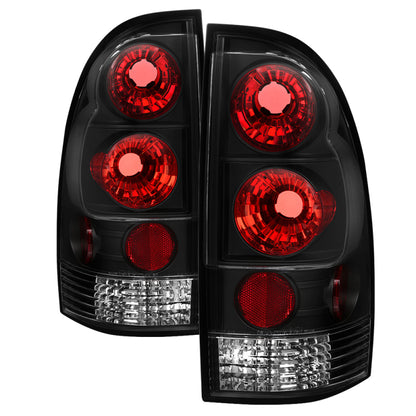 Spyder Toyota Tacoma 05-15 Euro Style Tail Lights Black ALT-YD-TT05-BK SPYDER