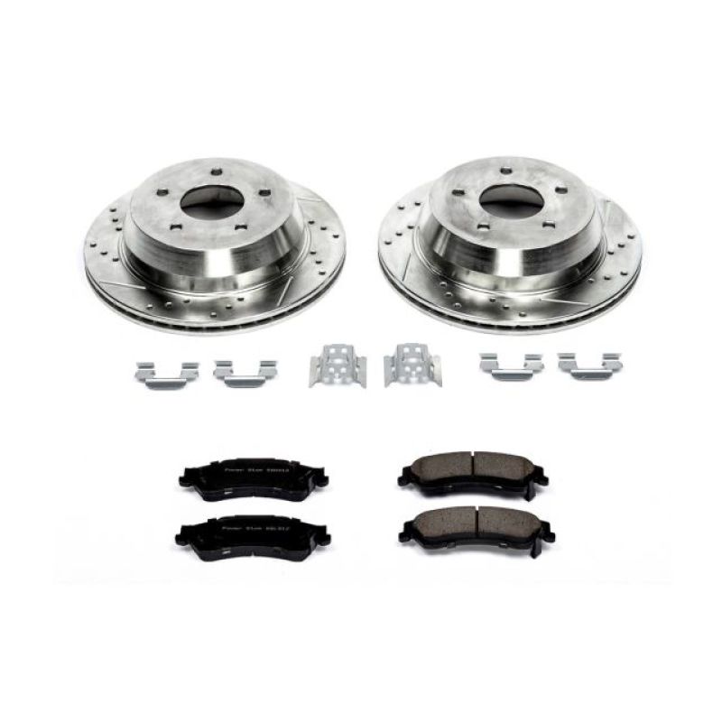 Power Stop 98-05 Chevrolet Blazer Rear Z23 Evolution Sport Brake Kit PowerStop