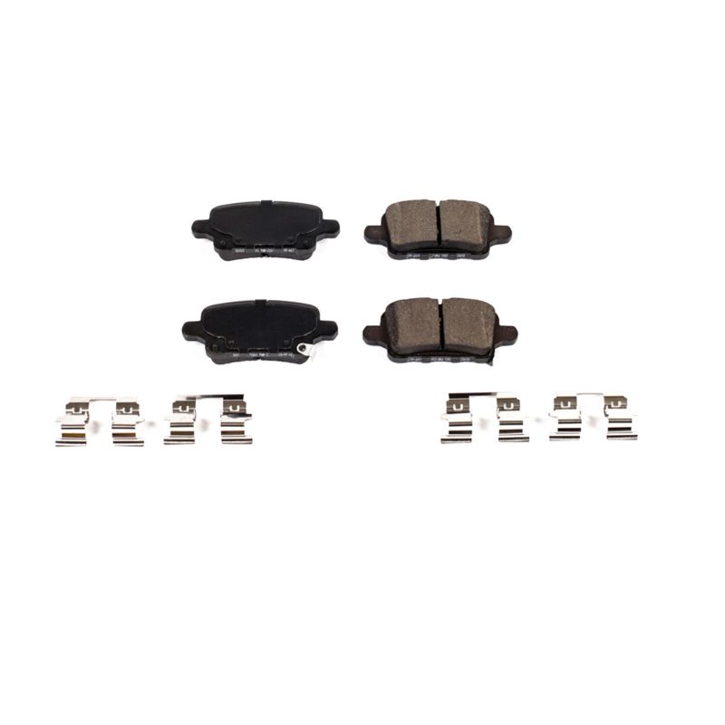 Power Stop 2019 Buick LaCrosse Rear Z17 Evolution Ceramic Brake Pads w/Hardware PowerStop