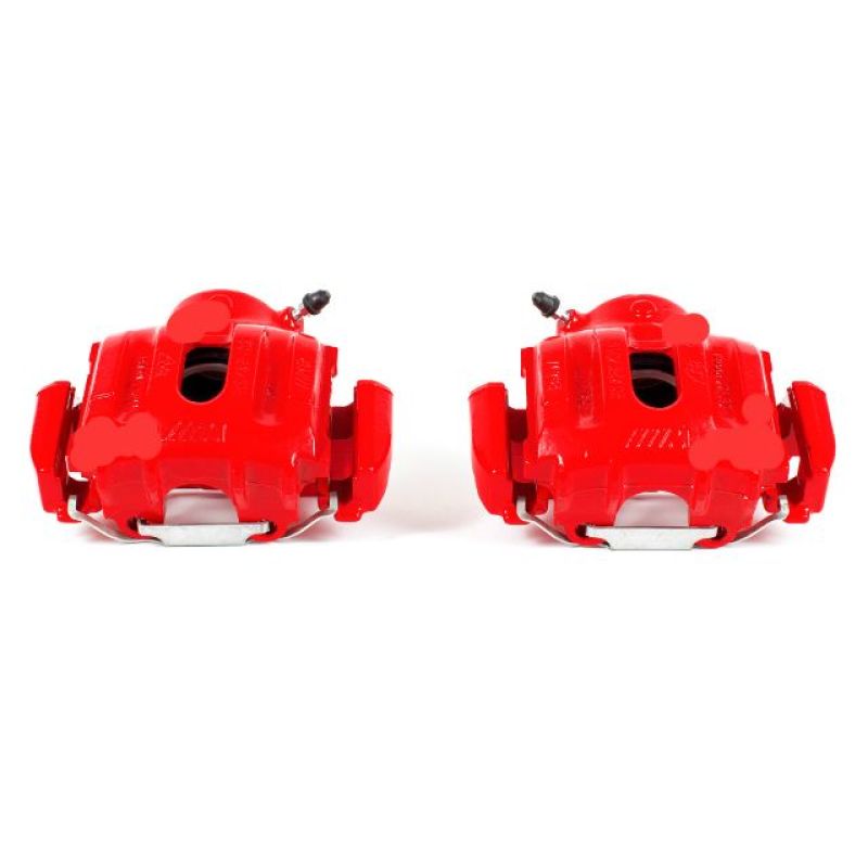 Power Stop 95-99 BMW M3 Front Red Calipers w/Brackets - Pair PowerStop