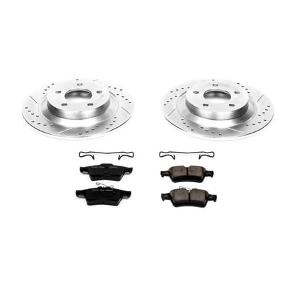 Power Stop 08-10 Mazda 5 Rear Z23 Evolution Sport Brake Kit PowerStop
