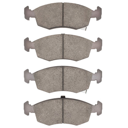 R1 12-19 Fiat 500E Front Euro Ceramic Brake Pads