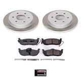 Power Stop 04-15 Nissan TITAN Rear Semi-Coated Rotor Kit