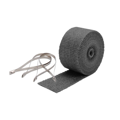DEI Exhaust Wrap Kit - Pipe Wrap and Locking Tie - Black DEI