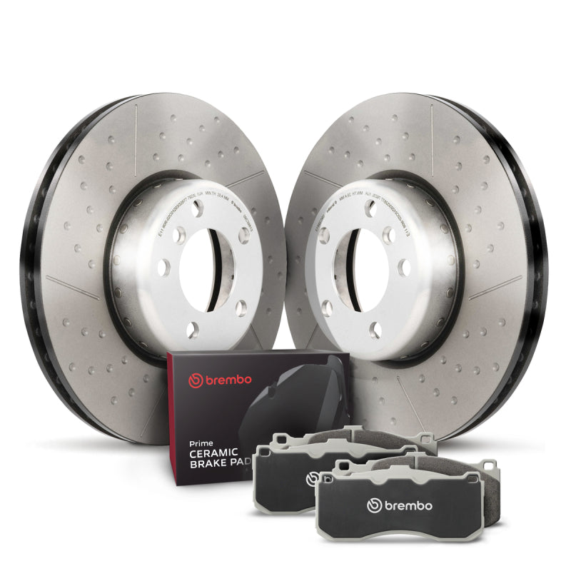 Brembo OE 12-15 BMW 335i/14-16 335i GT xDrive/13-15 335i xDrive/16-18 340i Front Disc Brake Kit Brembo OE