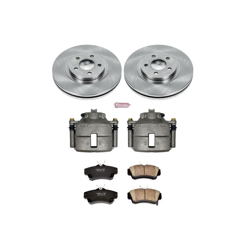 Power Stop 01-10 Chrysler PT Cruiser Front Autospecialty Brake Kit w/Calipers PowerStop