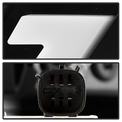 Spyder 21-23 Ford F150 (Factory Halogent) Light Bar LED Tail Lights - Black (ALT-YD-FF15021HAL-BK) SPYDER