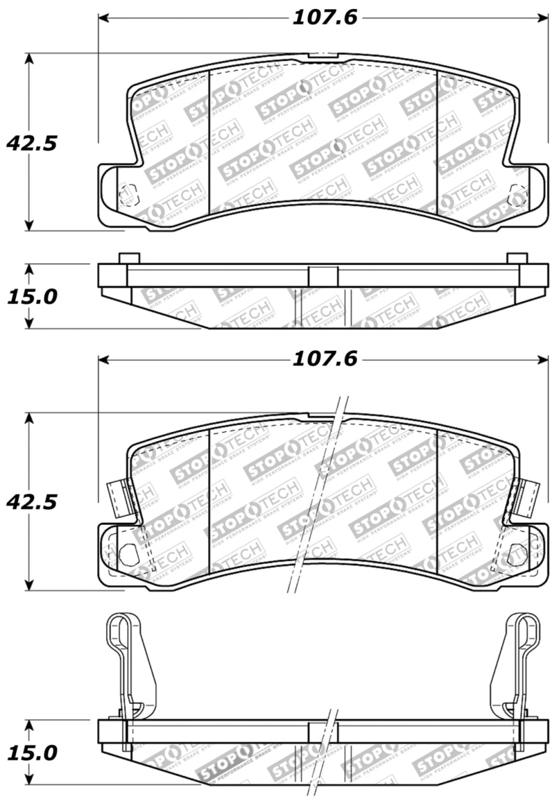 StopTech Performance Brake Pads Stoptech