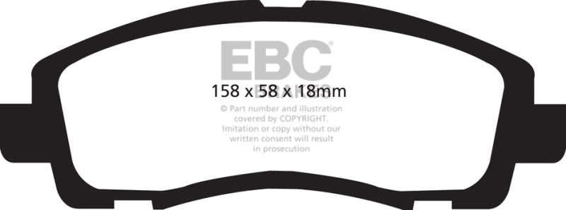 EBC Ultimax2 Front Brake Pads - UD1102