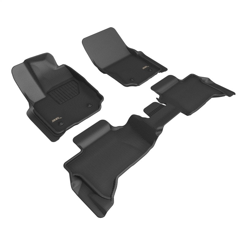 3D MAXpider KAGU 1st & 2nd Row Floor Mats for 2025-2026 4Runner - L1TY33201509