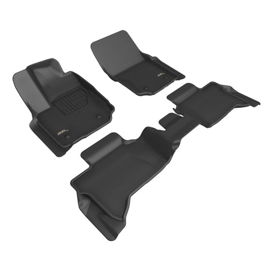 3D MAXpider KAGU 1st & 2nd Row Floor Mats for 2025-2026 4Runner - L1TY33201509