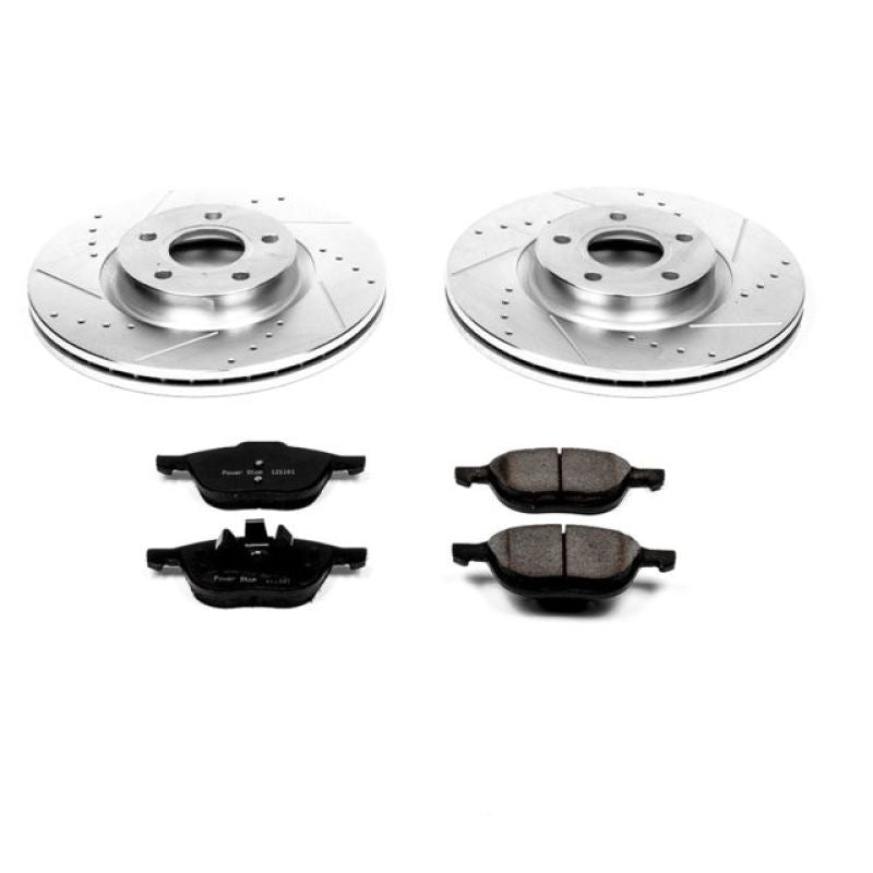 Power Stop 13-17 Ford C-Max Front Z23 Evolution Sport Brake Kit