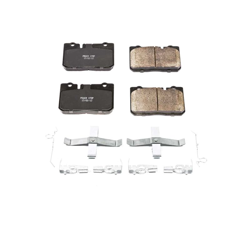 Power Stop 95-00 Lexus LS400 Front Z17 Evolution Ceramic Brake Pads w/Hardware PowerStop