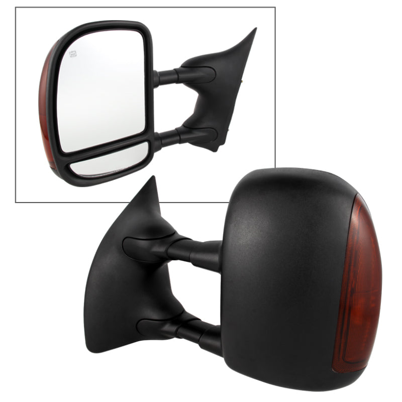 Xtune Ford Superduty 02-07 Manual Extendable Power Heated Adjust Mirror Left MIR-FDSD99S-PW-AM-L SPYDER