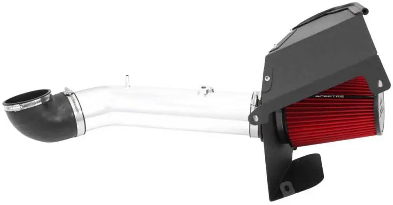 Spectre 11-13 GM 2500HD/3500HD V8-6.0L F/I Air Intake Kit - Polished w/Red Filter Spectre