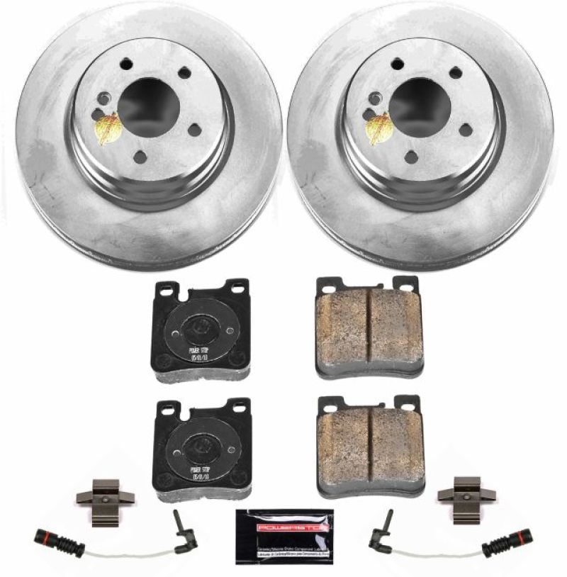 Power Stop 2000 Mercedes-Benz E430 Rear Z23 Evolution Sport Coated Brake Kit PowerStop