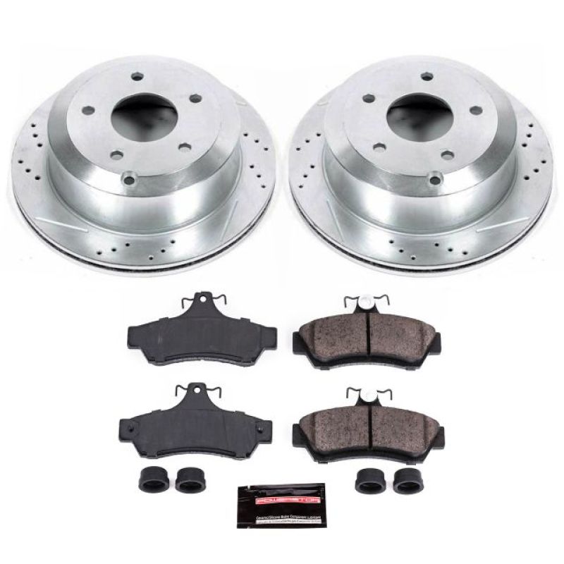 Power Stop 05-06 Pontiac GTO Rear Z23 Evolution Sport Brake Kit PowerStop