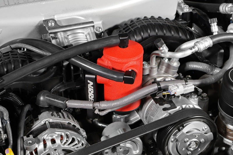 Perrin 22-23 Subaru WRX Air Oil Separator - Red Perrin Performance