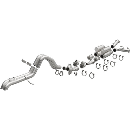 MagnaFlow System Overland Cat-Back 22-23 Ford Bronco Raptor 3.0L Magnaflow