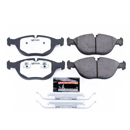 Power Stop 04-06 Audi TT Quattro Front Z26 Extreme Street Brake Pads w/Hardware PowerStop