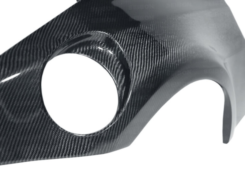 Seibon RF0205NS350 Carbon Fiber Fenders for 2003–2008 Nissan 350Z