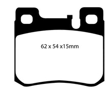 Load image into Gallery viewer, EBC YellowStuff Rear Brake Pads - DP41026R