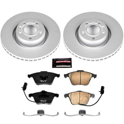 Power Stop 05-11 Audi A6 Front Z23 Evolution Sport Coated Brake Kit PowerStop