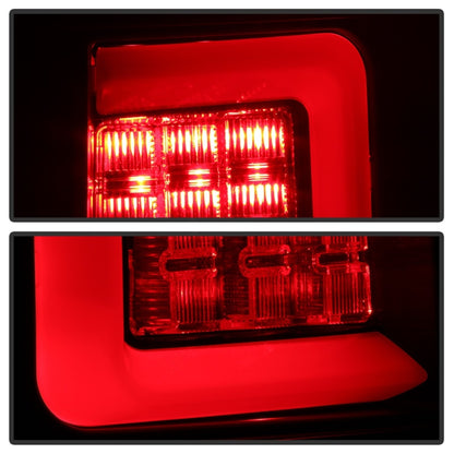 Spyder Jeep Grand Cherokee 05-06 Version 2 Light Bar LED Tail Lights - Black SPYDER