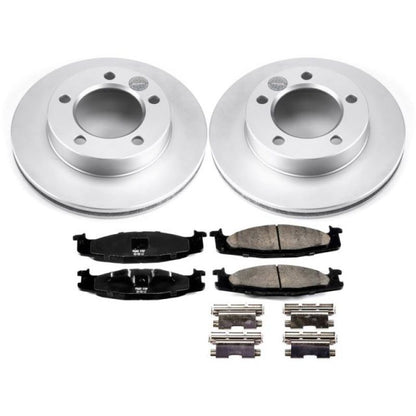 Power Stop 94-96 Ford Bronco Front Z17 Evolution Geomet Coated Brake Kit PowerStop