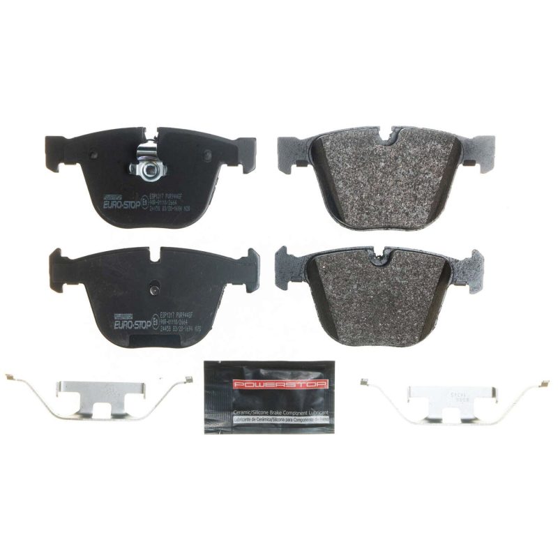Power Stop 08-19 BMW X6 Euro-Stop ECE-R90 Rear Brake Pads PowerStop