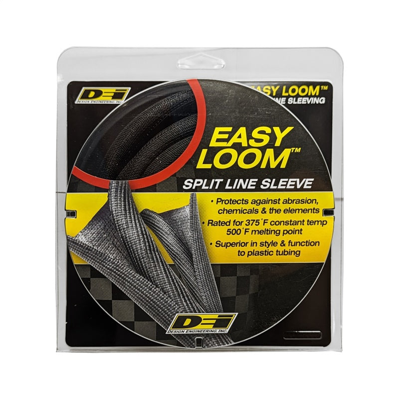 DEI Split Wire Sleeve Easy Loom 10mm-3/8in x 20 Black DEI