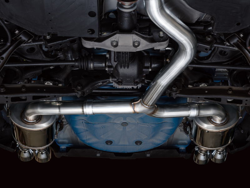 AWE Tuning 2022+ VB Subaru WRX Touring Edition Exhaust - Chrome Silver Tips AWE Tuning