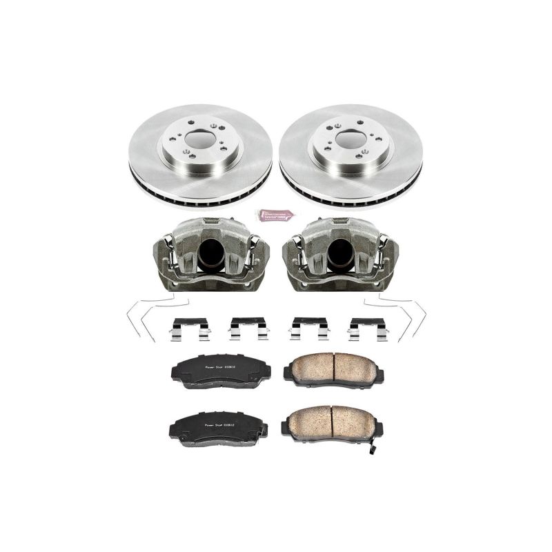 Power Stop 11-14 Acura TSX Front Autospecialty Brake Kit w/Calipers PowerStop