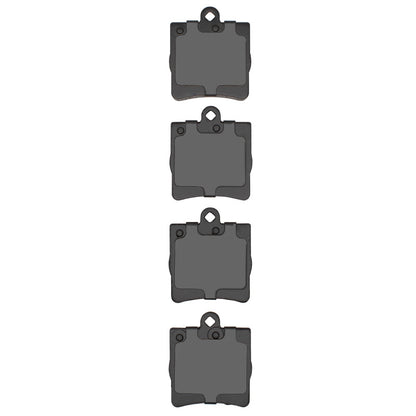 R1 96-15 Mercedes-Benz SLK300 Rear Semi Met Brake Pads
