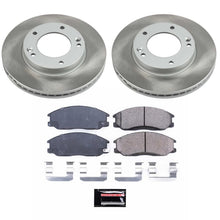 Load image into Gallery viewer, Power Stop 07-09 Kia Sorento Front Semi-Coated Rotor Kit