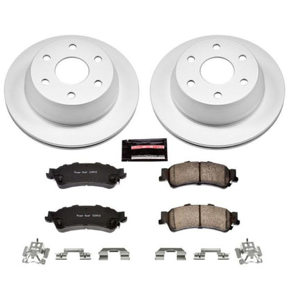Power Stop 03-05 Chevrolet Astro Rear Z17 Evolution Geomet Coated Brake Kit PowerStop