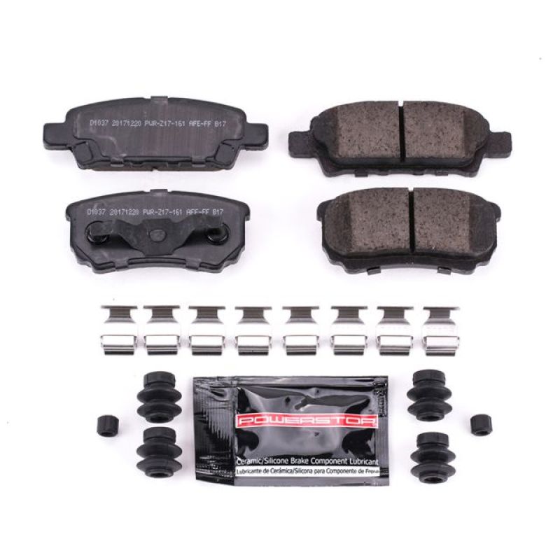 Power Stop 11-14 Chrysler 200 Rear Z23 Evolution Sport Brake Pads w/Hardware PowerStop