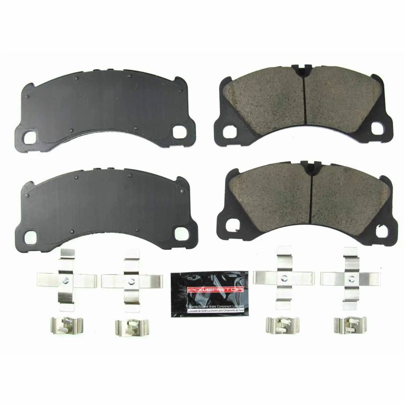Power Stop 13-17 Porsche Cayenne Front Z23 Evolution Sport Brake Pads w/Hardware PowerStop