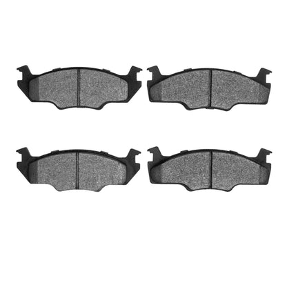 R1 Front Semi-Metallic Brake Pads 1980-1984 Volkswagen Quantum/Jetta Sedan & More - 2311-0206-00