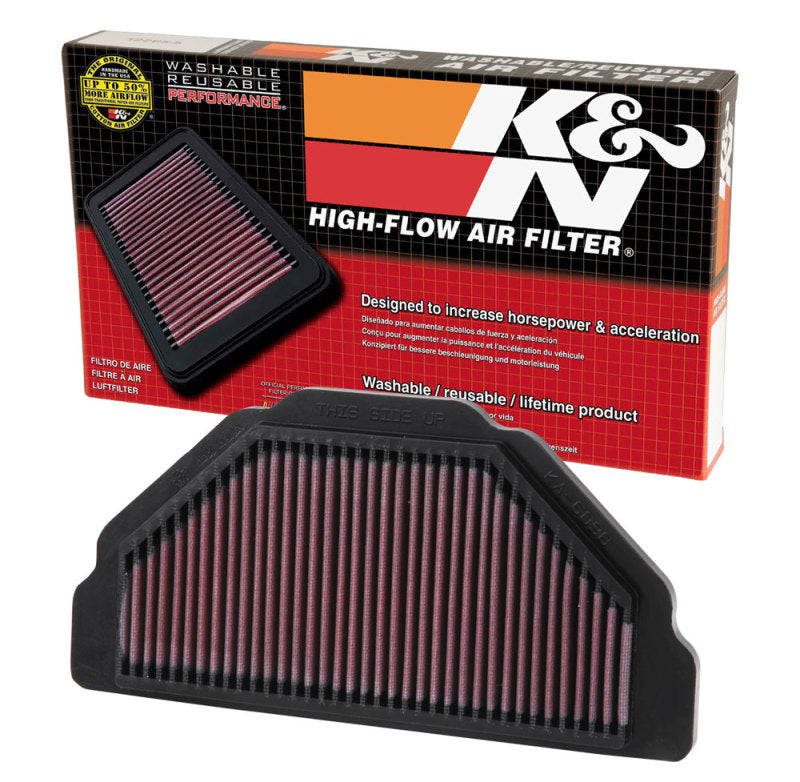 K&N 98-02 Kawasaki ZX6R Ninja/05-08 ZZR600 Air Filter