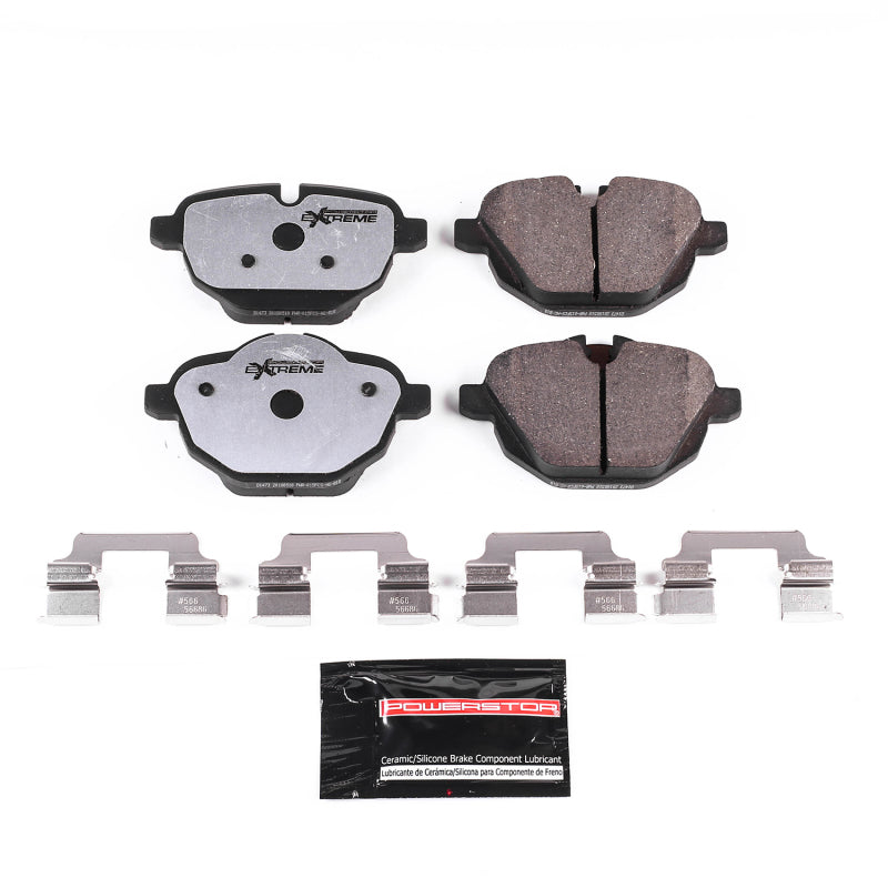 Power Stop 11-16 BMW 528i Rear Z26 Extreme Street Brake Pads w/Hardware PowerStop