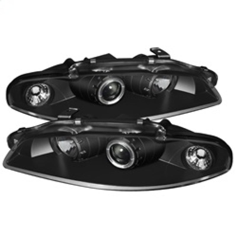 Spyder Mitsubishi Eclipse 97-99 Projector Headlights LED Halo Black High H1 Low H1 PRO-YD-ME97-HL-BK SPYDER