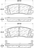 StopTech Street Disc Brake Pads - 305.06980